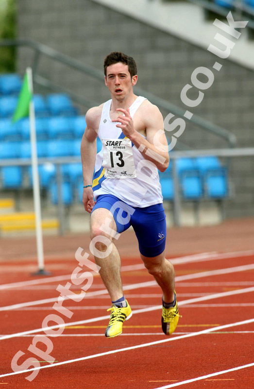 Daniel Barry (Trafford AC), senior 400 metres, Northern Championships, Sport City Manchester